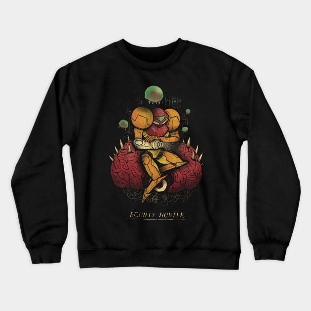 bounty hunter Crewneck Sweatshirt by Louisros